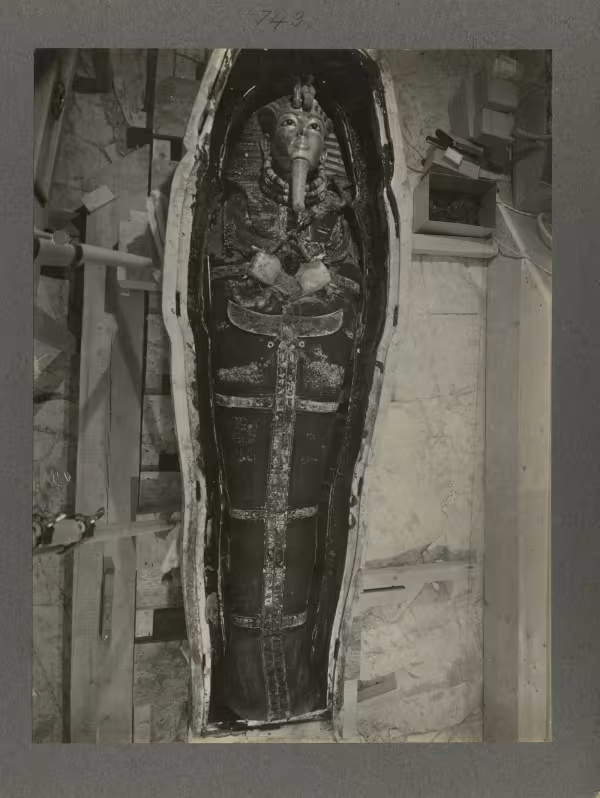 Body in coffin