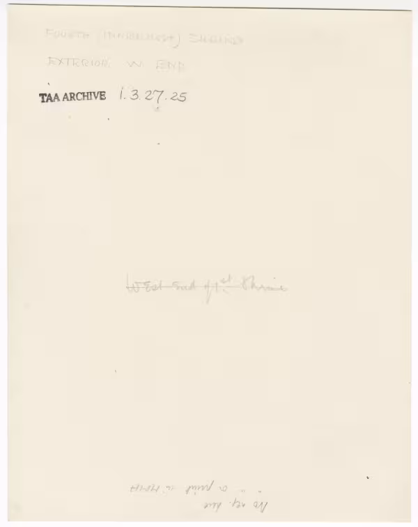 Handwritten notes on paper