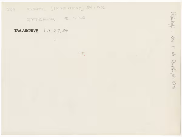 Handwritten notes on paper