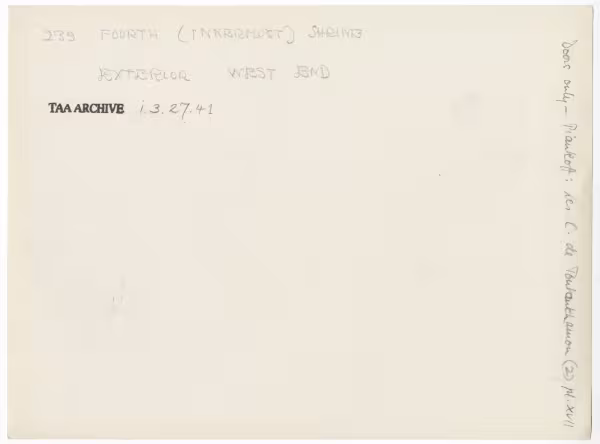 Handwritten notes on paper