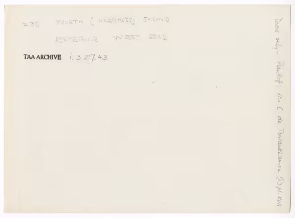 Handwritten notes on paper