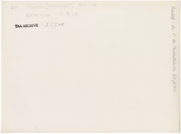 Handwritten notes on paper