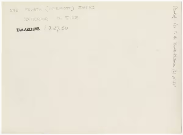 Handwritten notes on paper