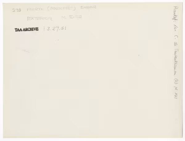 Handwritten notes on paper