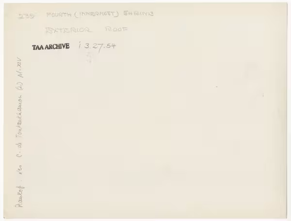 Handwritten notes on paper