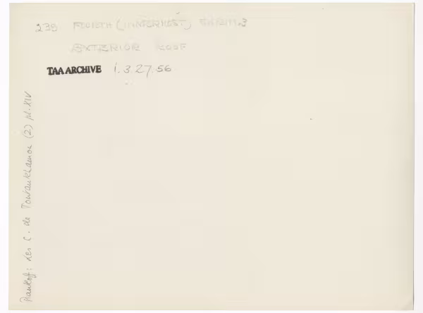 Handwritten notes on paper