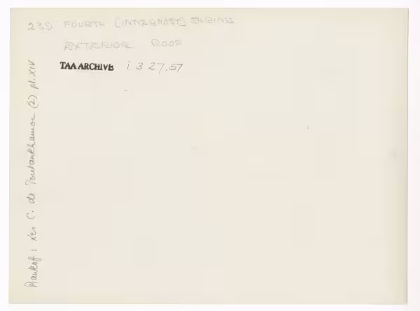 Handwritten notes on paper