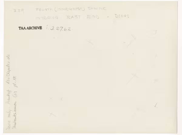 Handwritten notes on paper