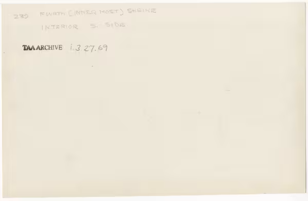 Handwritten notes on paper