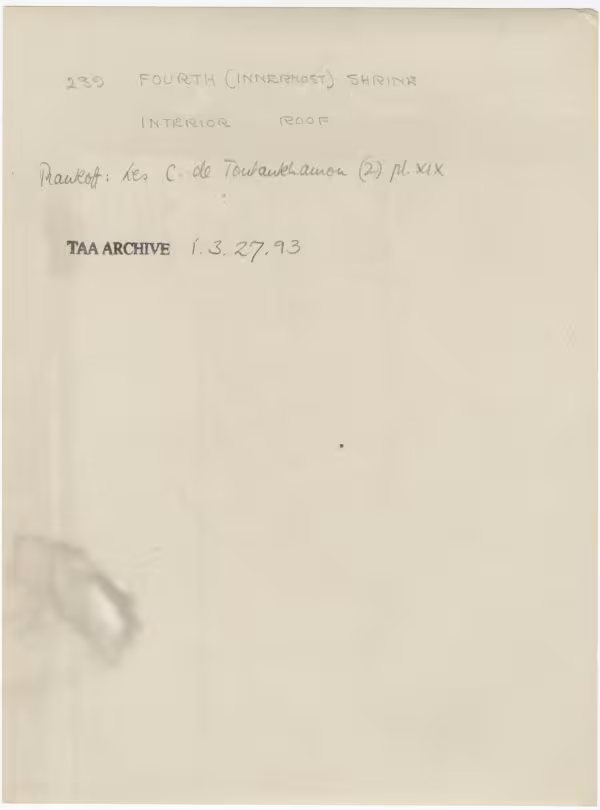 Handwritten notes on paper
