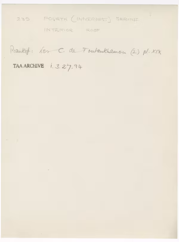 Handwritten notes on paper