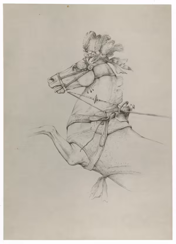 Photo of Carter drawing
