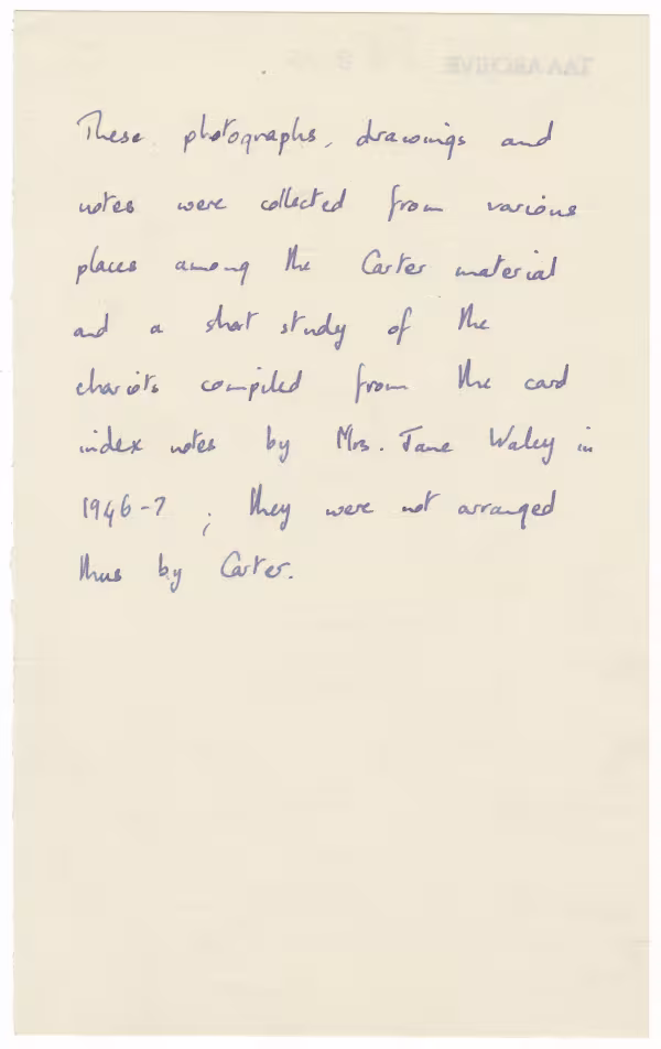 Handwritten notes on paper