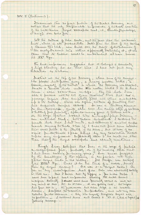 writing on paper