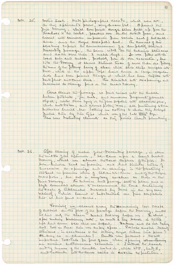 writing on paper