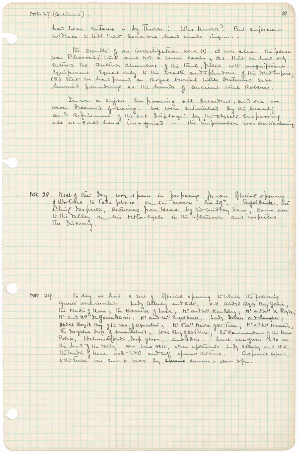 writing on paper