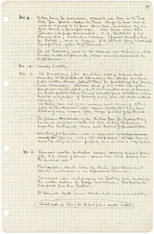 writing on paper