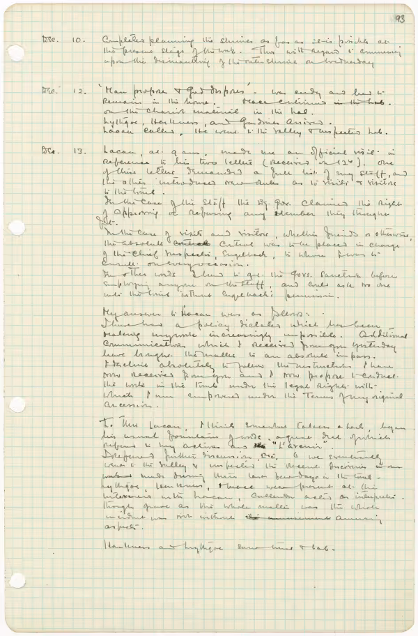 writing on paper
