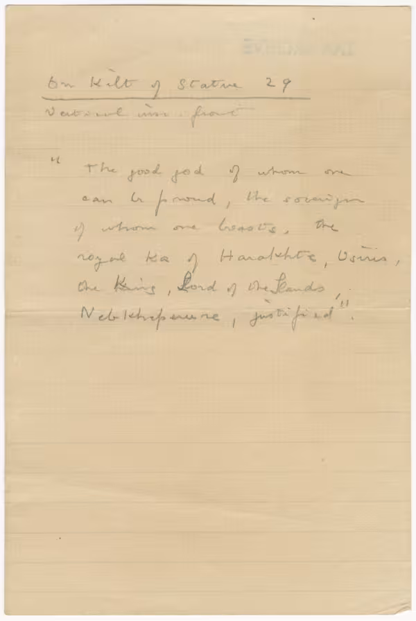 writing on paper