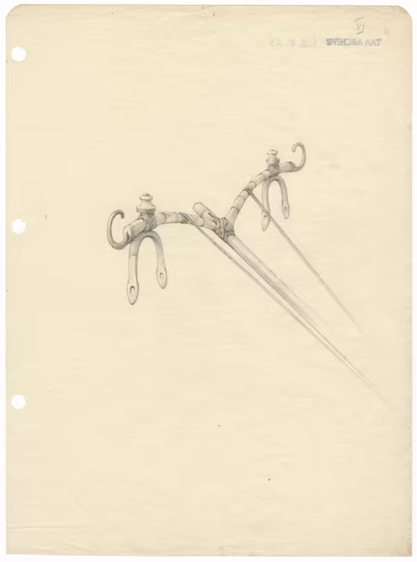 Drawing of chariot 