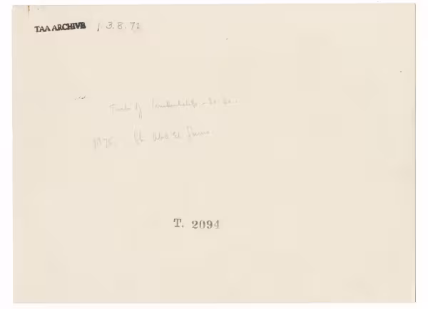 Handwritten notes on paper