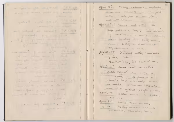 writing on paper