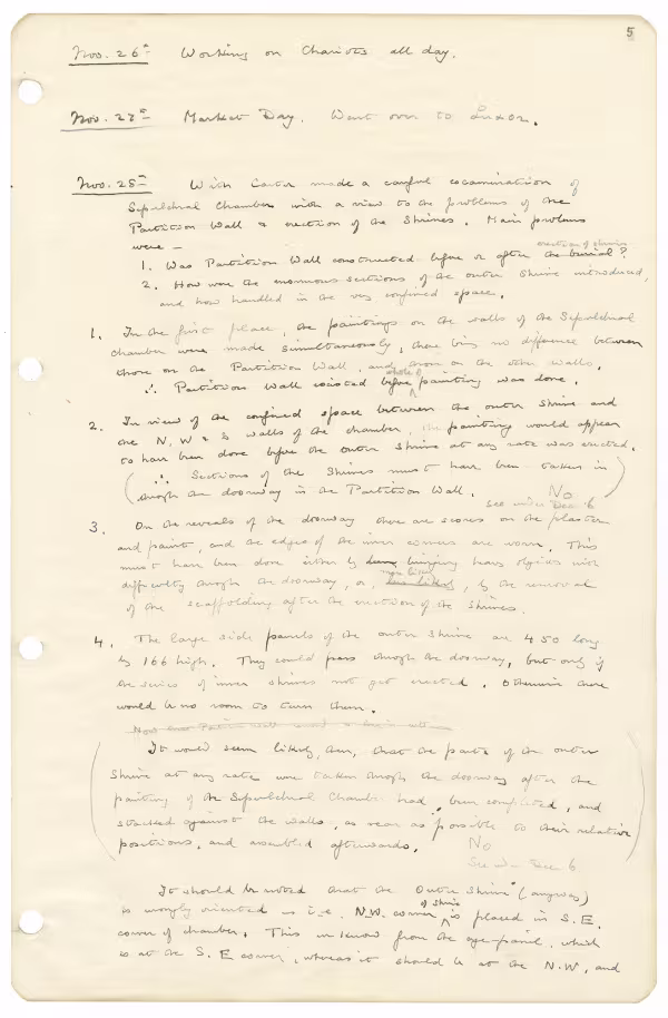writing on paper