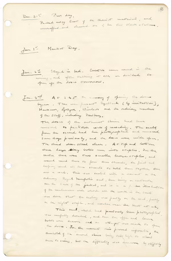 writing on paper