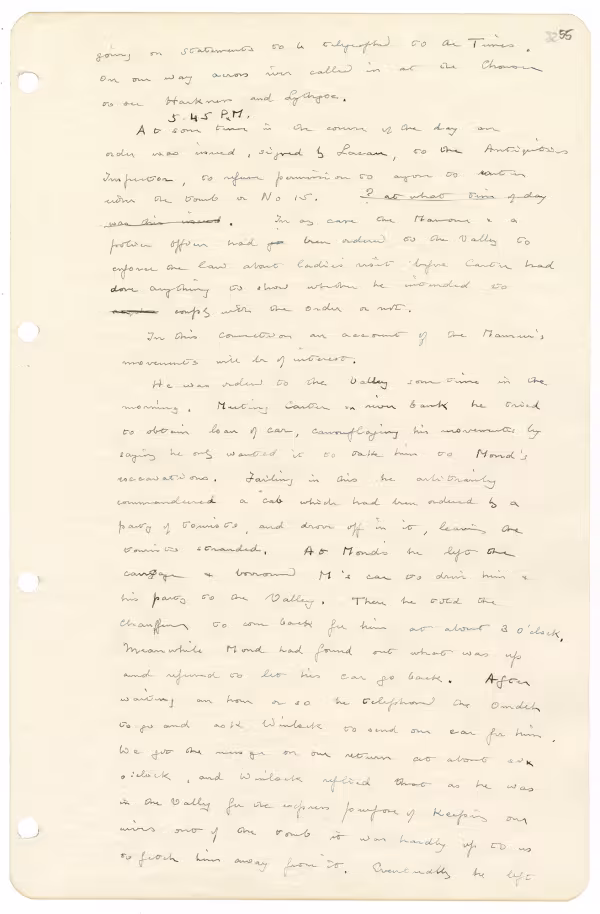 writing on paper