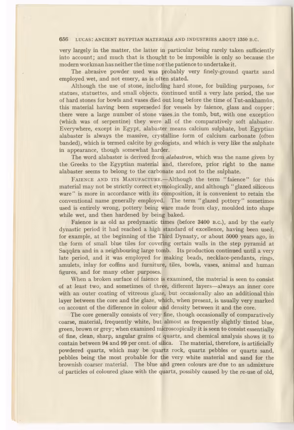 Typed lecture on paper