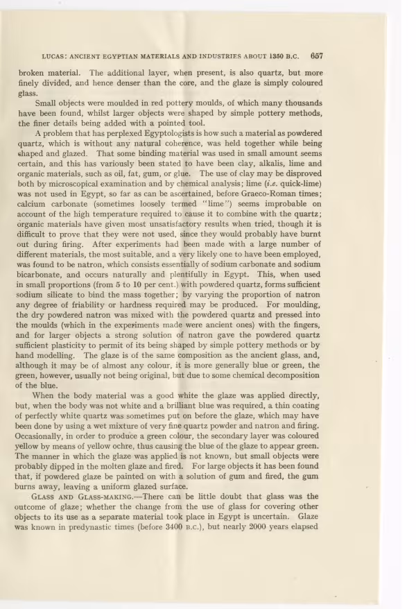 Typed lecture on paper