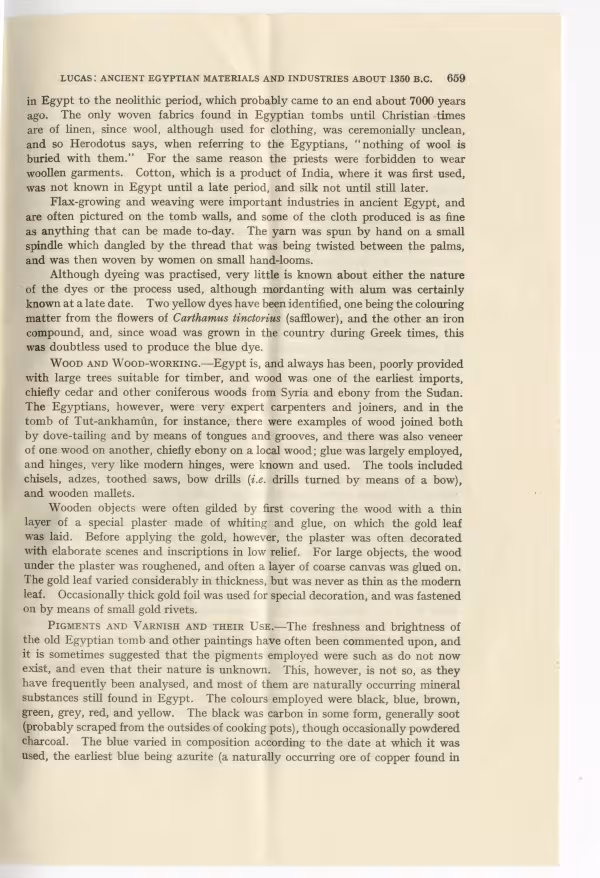 Typed lecture on paper