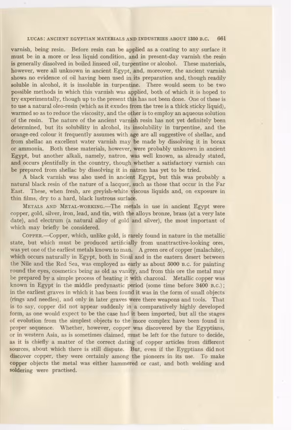 Typed lecture on paper