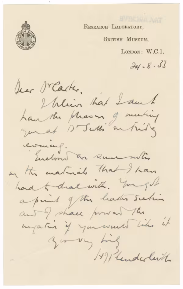 Handwritten notes on paper