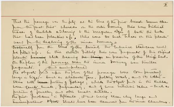 Handwritten notes on paper