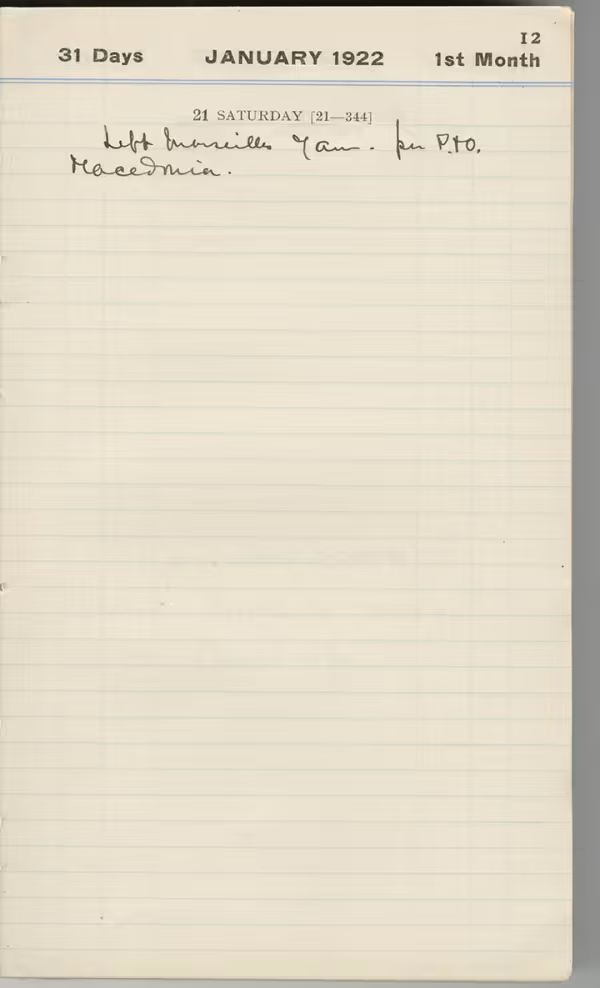 Handwritten notes on paper
