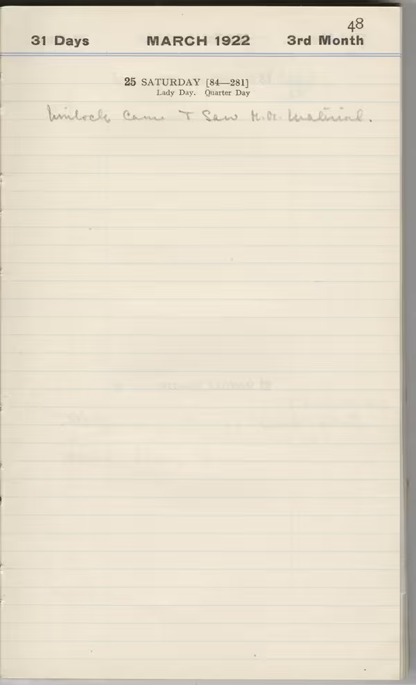 Handwritten notes on paper