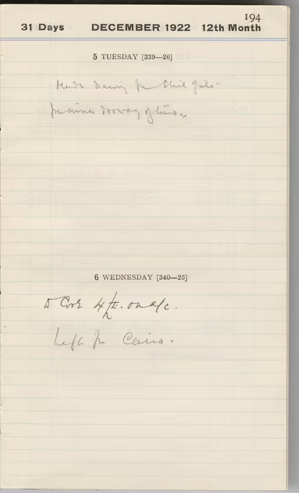 Handwritten notes on paper
