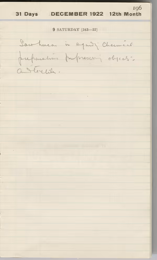 Handwritten notes on paper
