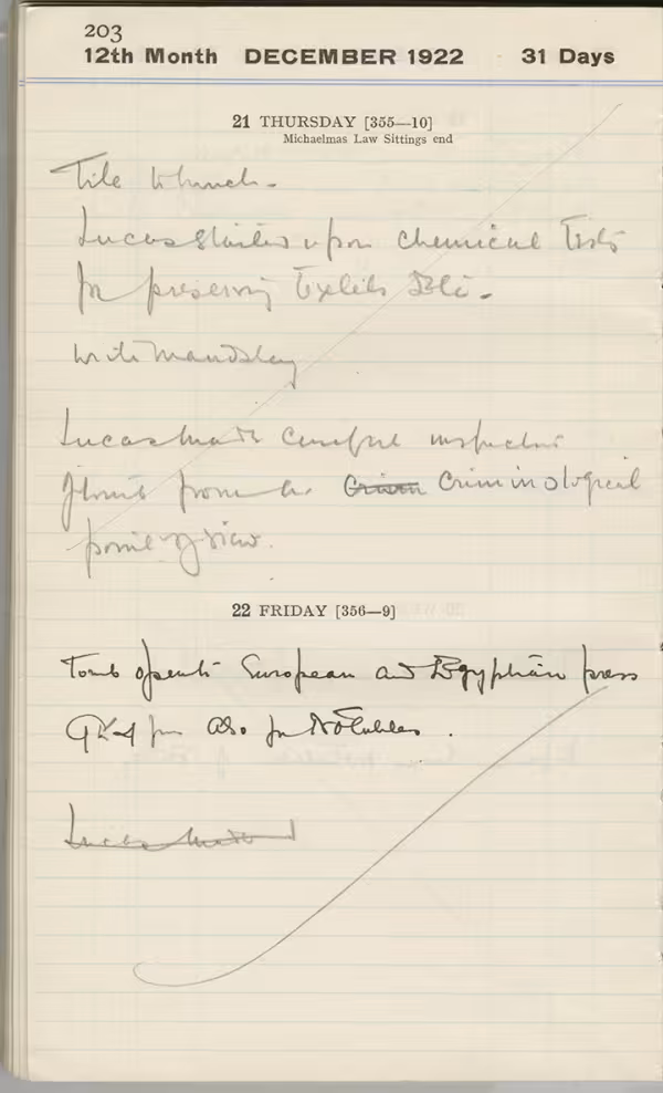 Handwritten notes on paper