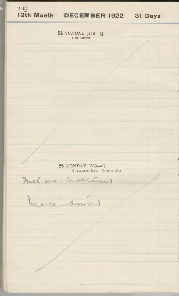 Handwritten notes on paper