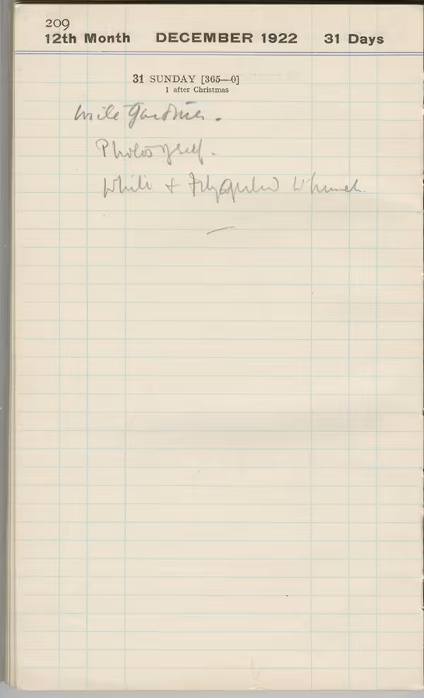 Handwritten notes on paper