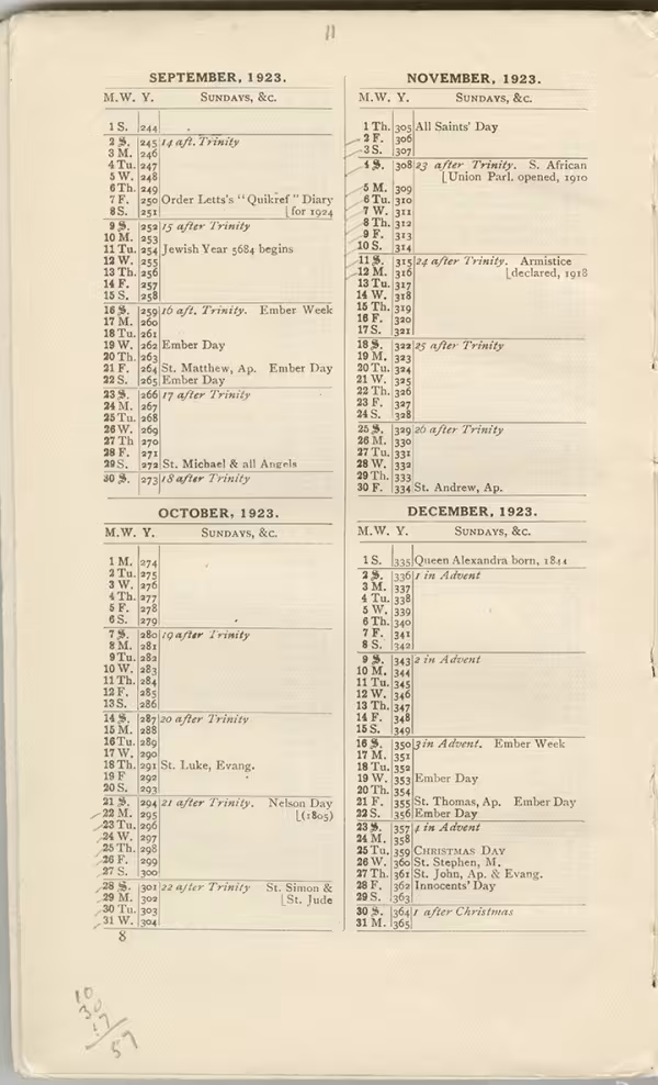 Printed text