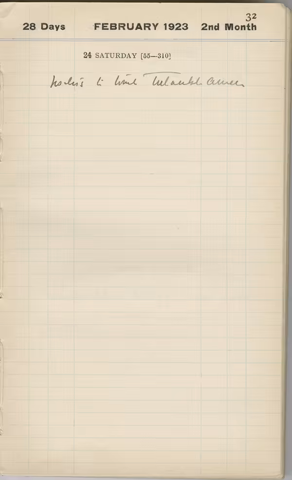 Handwritten notes on paper