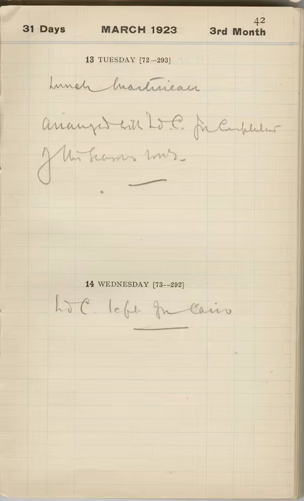 Handwritten notes on paper