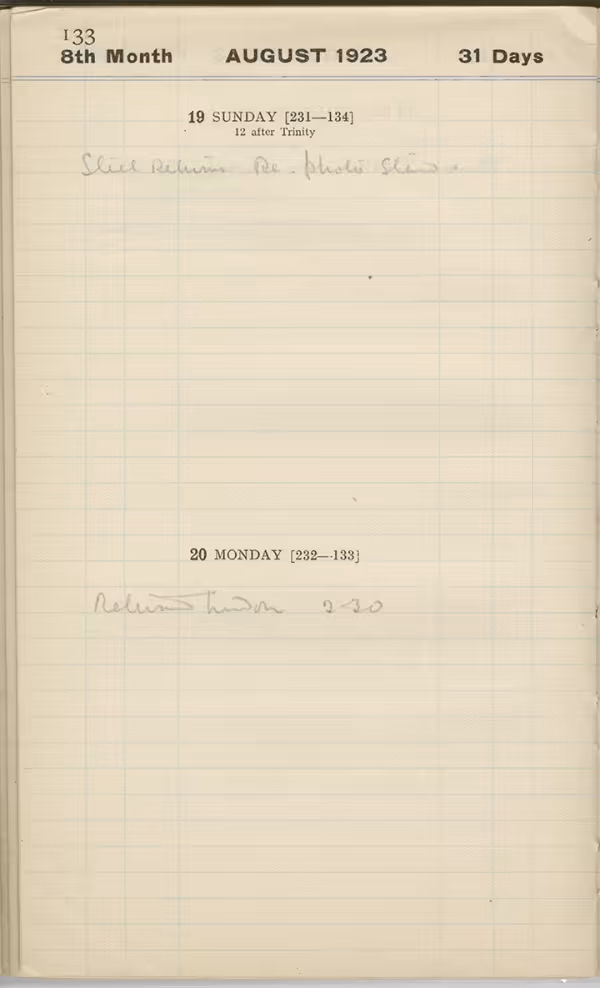 Handwritten notes on paper