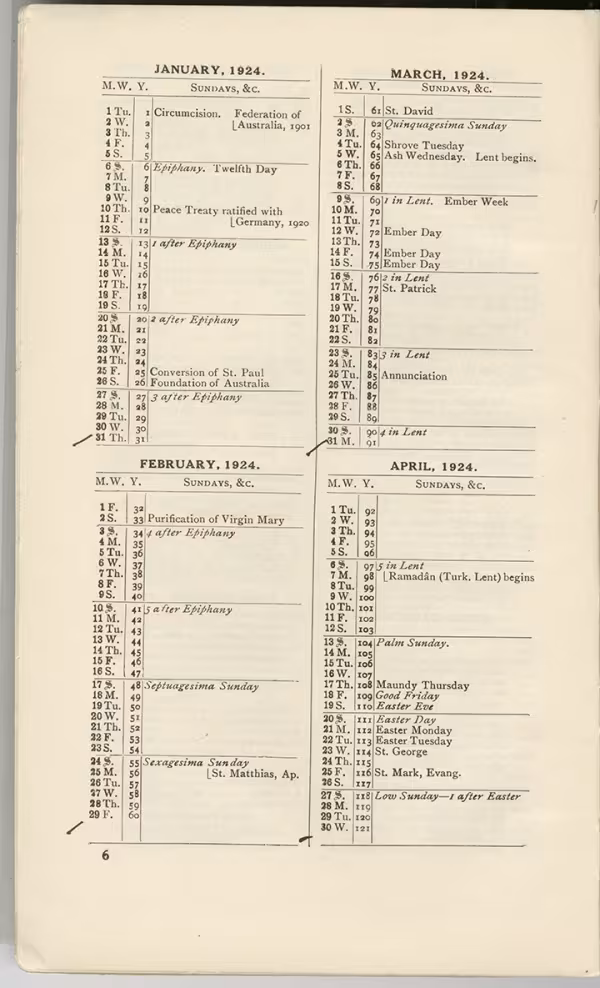 Printed text