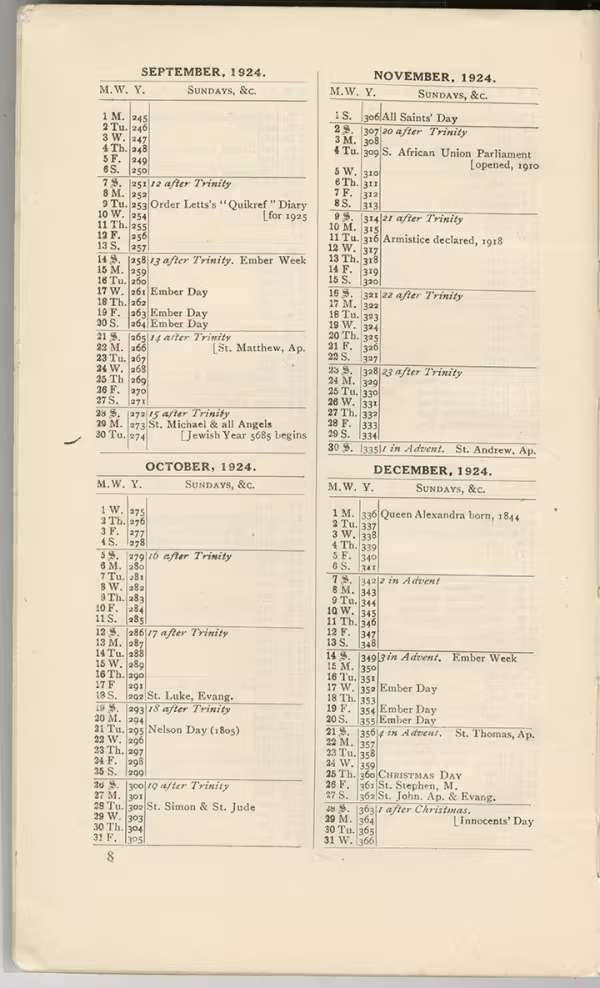 Printed text