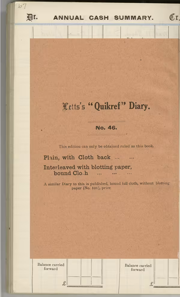 Printed text