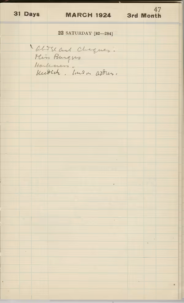 Handwritten notes on paper